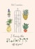 I Fancy the Plants Off You Funny Anniversary Card for Plant Loving Partners created by Toff London