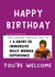 Willy Wonka Experience Card Funny - Willy Wonka Birthday Card created by Pack a Punch Designs