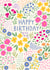Pretty Happy Birthday Card - For Her - Floral created by Pablo and Pickle Studio
