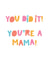 Well done you! You grew a tiny little human! created by bump birth & baby 2020