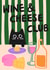 Cute Arty Card - Wine and Cheese Club created by The Paper Tail 