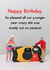 Funny Birthday Card - Crazy Younger Years - Thank God Their Not On Camera created by Bold & Bright Cards