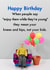Funny Birthday Card - Enjoy while your young - Knees and Hips created by Bold & Bright Cards