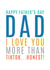 Happy Father's Day Card - Dad I love you more than tiktok created by Megan Claire