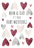 Pretty Ruby Wedding Card - Celebrate 40 Years Together - Mum & Dad created by Amy Munro