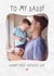 daddy 1st Father's Day Personalised Photo Card 20403 created by @HurrayHaus