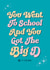 Cheeky Graduation Card - Got the Big D created by Choo Choo