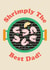 Cool Father's Day Card - BBQ - Shrimply The Best Dad created by Studio Boketto