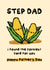 Corny Father's Day Card - Step Dad - Corniest created by The Playful Indian