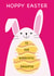Cute Bunny with Easter Egg - Card Easter card for daughter - Hoppy Easter created by Paper Heart Designs