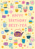 Pretty Birthday Card - Best-tea created by Pear Tree Press