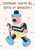 Cute Stepmum Card - Liquorice Allsorts - You're All Sorts Of Amazing - Retro created by Lisa Wardle