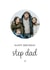 Classic Birthday Photo Card - For Step Dad created by Kalm Lettering