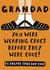 Funny Birthday Card - For Grandad - Crocs Before They Were Cool created by Jimmy Doodle