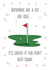 Golf putting Green funny birthday card created by prints by beth