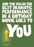 Funny Birthday Card - The Oscars - Best Dramatic Performance created by Pickled Prints