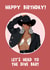 Celebrity Beyonce Birthday Card - Texas Hold 'Em created by Lucy Maggie Designs
