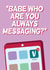 Funny Birthday card - For Your Vinted Obsessed Partner - App created by Spekle Studio