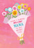 Cute Birthday Card - Blooming brilliant Nana - Bouquet of Flowers created by Pencilface