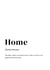 Funny New Home Card - Home Definition created by Paper Plane Cards