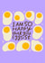 Cute Happy Easter Card - I am so HAPPY that you Eggsist created by Nikki Miles