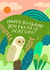 Pretty Happy Birthday Card - You Freak Of Nature - Owl Wildlife created by Nikki Miles