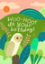 Owl Birthday Card - Nature Wildlife created by Nikki Miles