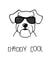Daddy Cool Dog Father's Day created by Punderdog