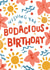 Cute Birthday Card - Summery Beach Bodacious created by Jade Fisher