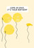 Funny Birthday Card - Puffer Fish Balloons created by ellavation studio