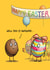 Funny Easter Card - Nude Egg - Awkward Easter created by Bryony Jackson Walters