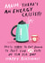 Funny Birthday Day Card - For Mum - Energy Crisis created by Emma Proctor