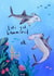 Funny Birthday Card - Let's Get Hammered - Hammerhead Sharks created by Studio Snow