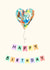 birthday cute loving card for family or friends - heart balloon created by Alicia Foulds