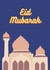 Eid card mosque created by Echo°