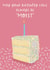 Funny Birthday Card - Pet Peeves - Moist Birthday Cake created by Sweetlove Press