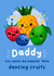 Cute Father's Day card - Dancing Fruit - From the Kids created by Dolli Does Design