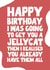 Fun Birthday Card - For Her - Jellycat Collector created by Pickled Prints