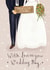 Pretty Wedding Card - Married in 2024 created by Love Lucy Illustration
