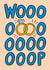 Cute Wedding Card - Woop - Rings created by TeePee Creations
