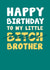 Funny Birthday Card - For Brother - Little Bitch created by Card and Cake