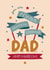 Classic Father's Day Card - for Dad - Amazing, Fantastic & Brilliant created by The Pattern Press