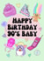 Happy Birthday 90s Kid Millenial Nostalgia Y2K Card created by Helen Leppert Designs