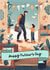 An illustrative Happy Father's Day card for fathers created by DigiPrintPalette