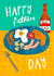Father's Day Card - Spoons Breakfast - Best Dad created by AbiGoLucky