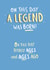 Funny Birthday Card - Legend - Ages and ages ago created by Pink wink