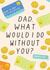 Cheeky Father's Day Card - Bank of Dad created by Lydia Southgate