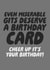 Cheeky Birthday Card - Miserable Git created by Studio Doodles