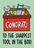 Cute Exams Congratulations Card - Passed Test Card created by TeePee Creations