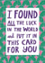 Cute & Heartfelt Good Luck Typography Card - You've Got This - Cross Fingers created by Alice Mole Illustration